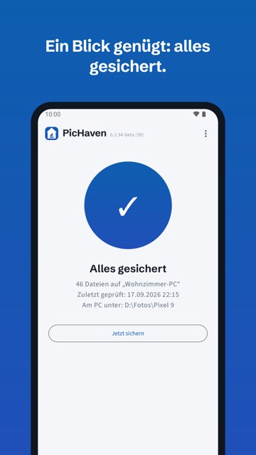 Handy: alles gesichert
