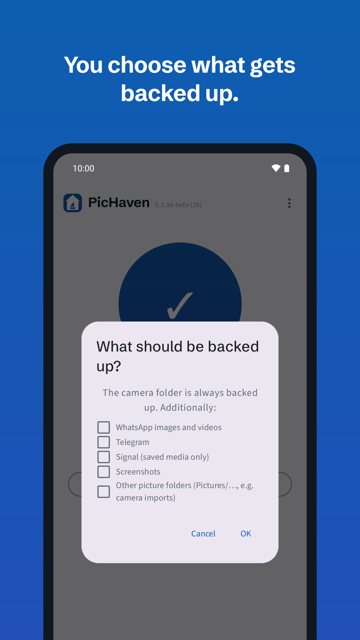 Phone: choosing extra sources such as WhatsApp